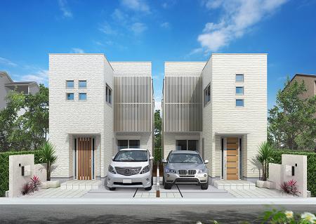 Rendering (appearance). Based on the white lattice of aluminum is a simple, modern appearance of accent. Placement of parentheses, To make it easier put the car by letting opposed a parking space. 3 Number 1BOX car possible.