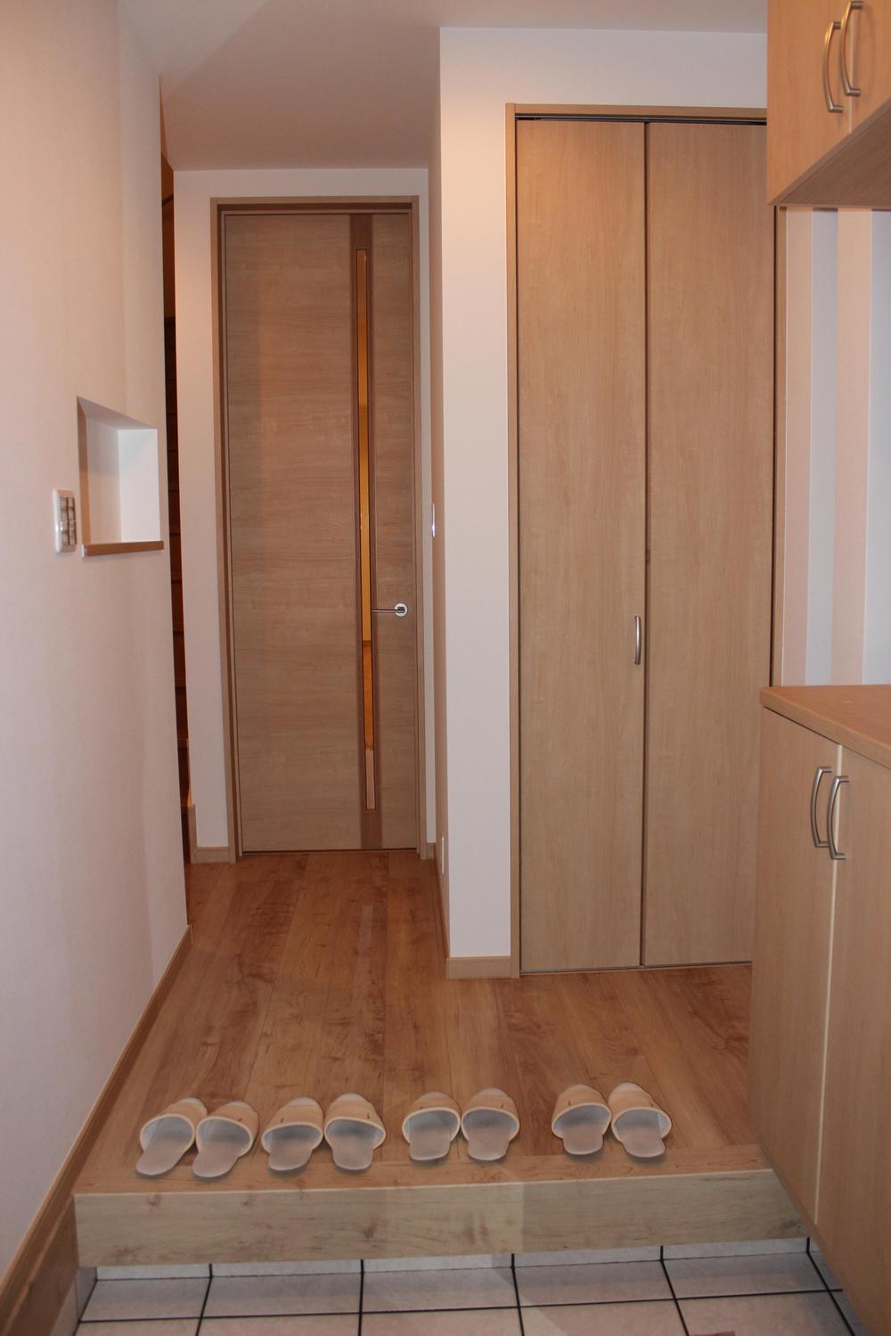 Entrance. Photographed by local model house