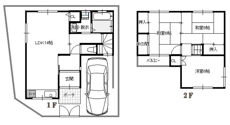 Floor plan. 11.8 million yen, 3LDK, Land area 79.07 sq m , Building area 82.74 sq m