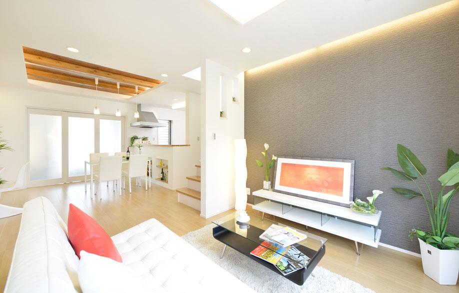 Living. Bright sun-drenched living room. Finished in a widely leisurely relaxing space.