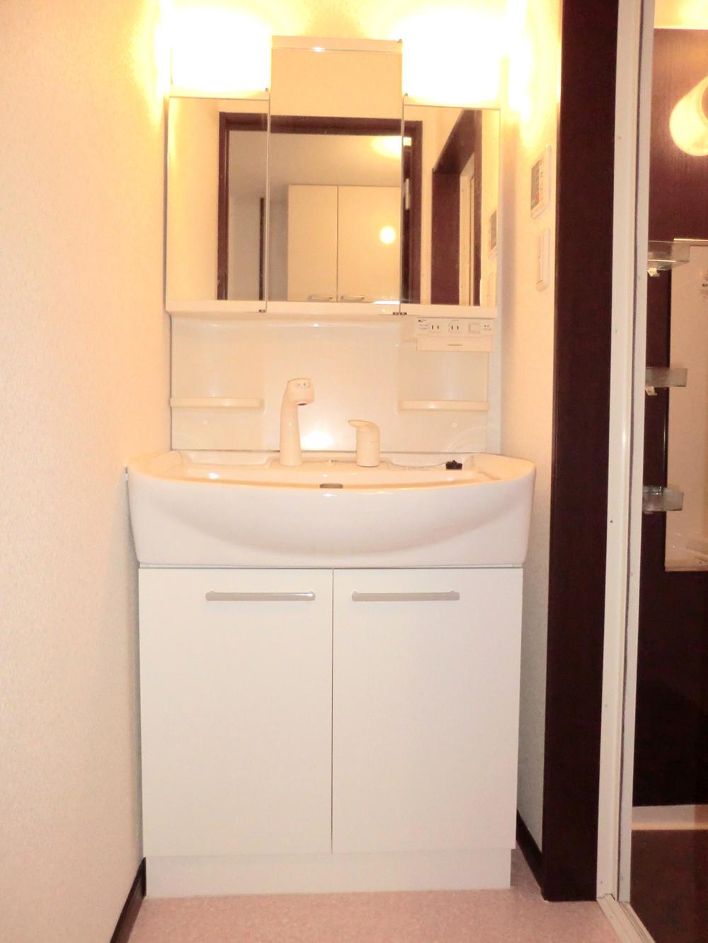 Wash basin, toilet. Indoor (September 2012) shooting