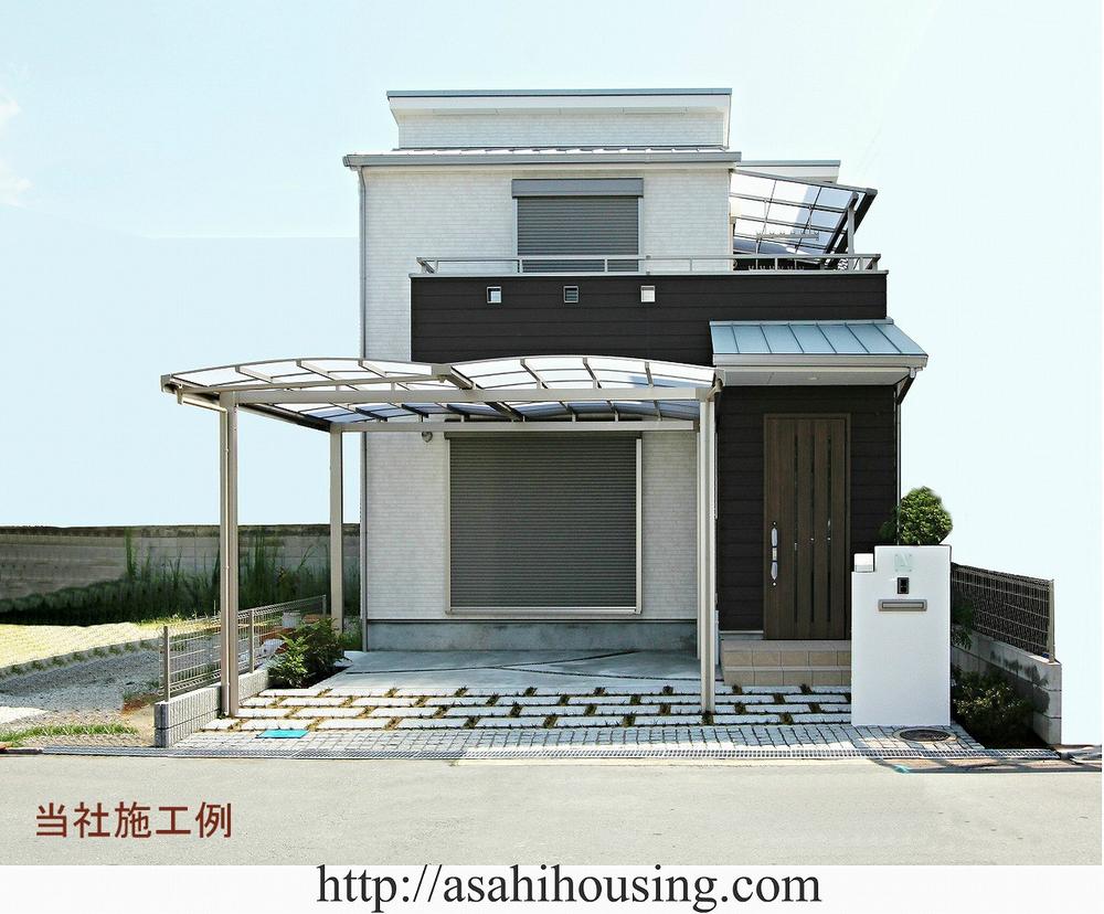 Building plan example (exterior photos). Building plan example