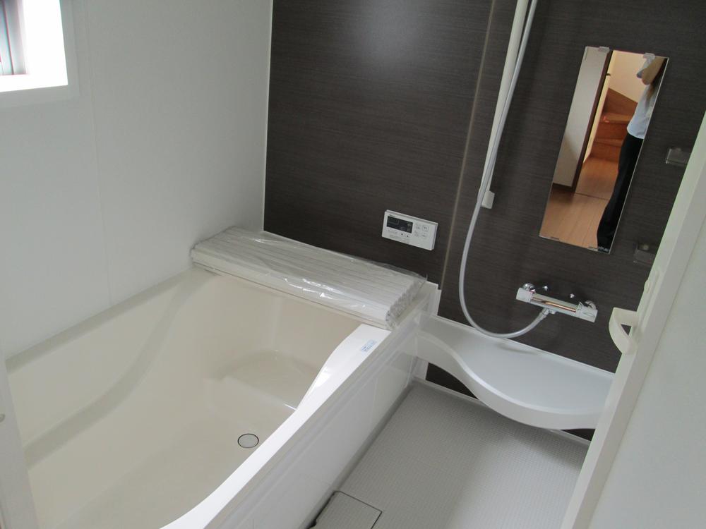 Bathroom. Comfortable bath time in the bath with a bathroom dryer