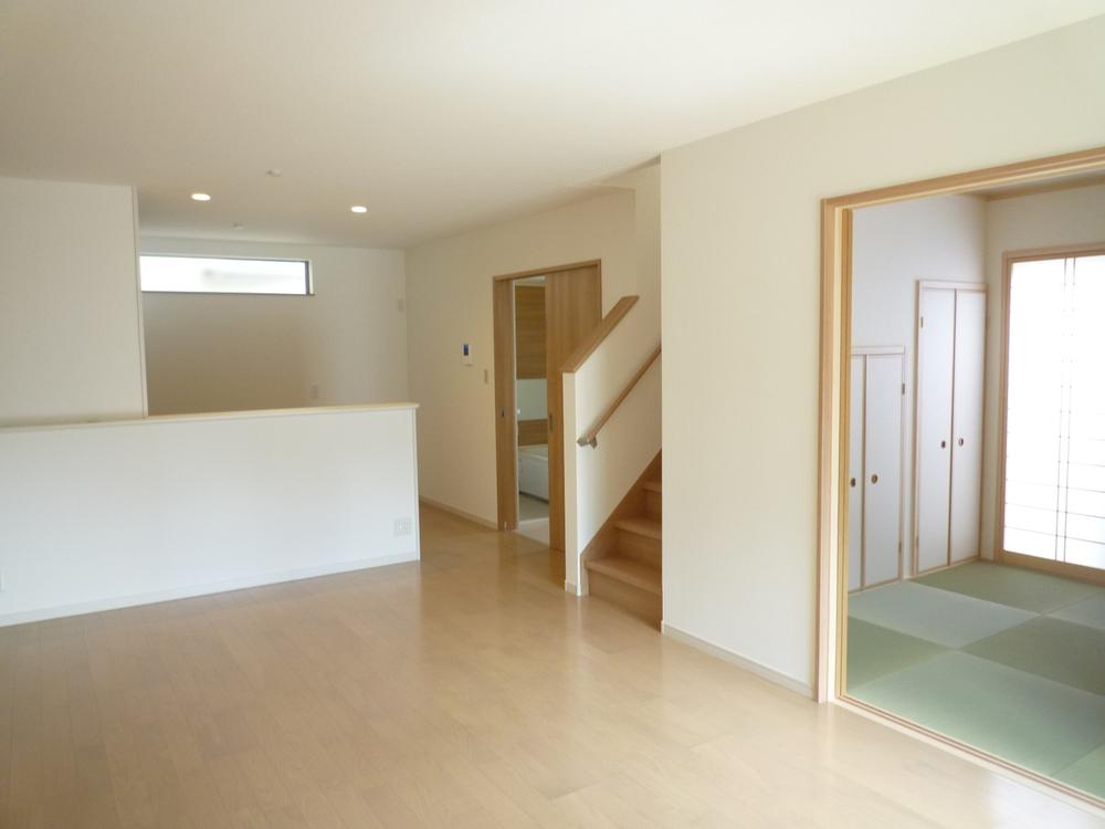 Living. Living stairs & is a Japanese-style room