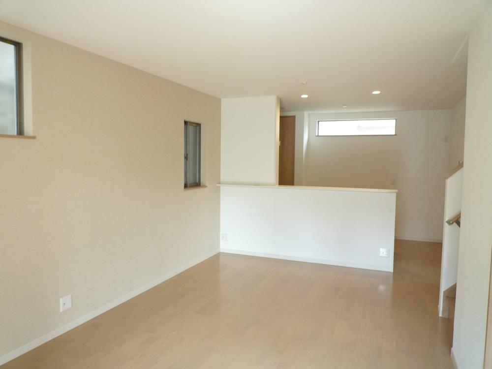 Living. South-facing living room is sunny