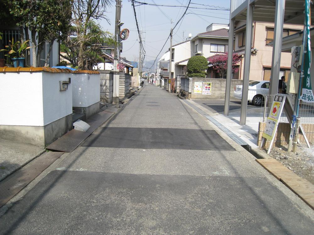 Local photos, including front road. Before road! !