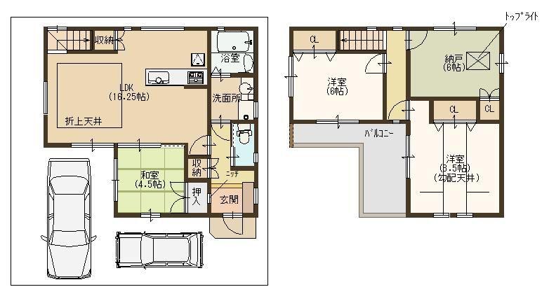 Floor plan. Rendering is a Perth