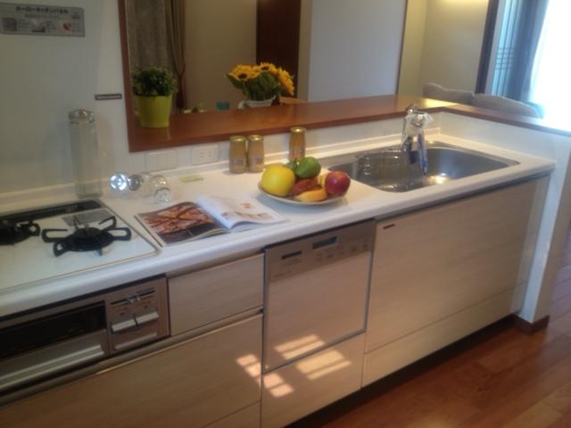 Kitchen. In the system kitchen all households standard equipped with a dishwasher, Also substantial storage space. (Local model house)