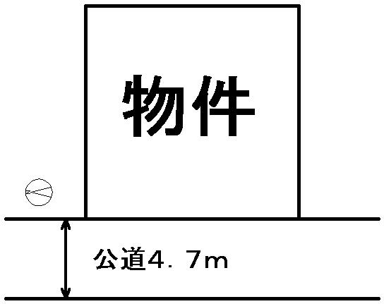 Compartment figure. Land price 9.8 million yen, Land area 72.12 sq m