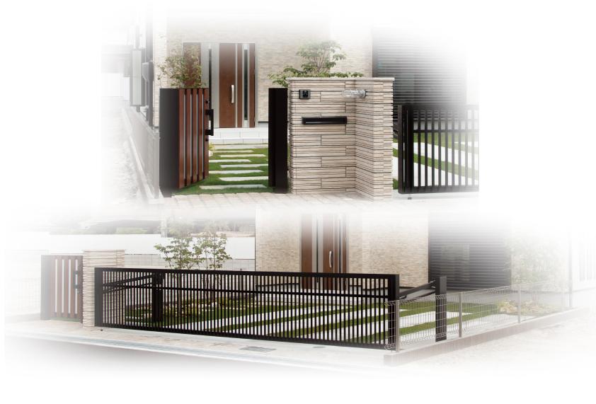 Model house photo. Exterior proposal overflowing safety and functionality. Kerr gate not only to produce the appearance more profound in, Or protect the house from theft, It helps prevent intruders. Adopted in all mansion excellent Kerr gate to design properties and crime prevention.