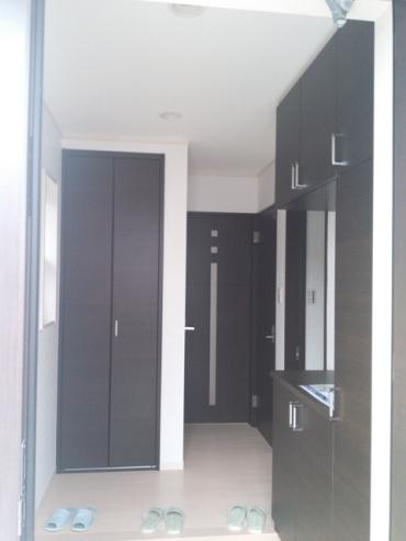 Entrance. In construction cases