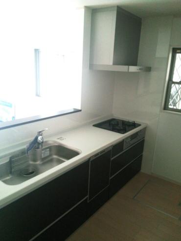 Kitchen. In construction cases