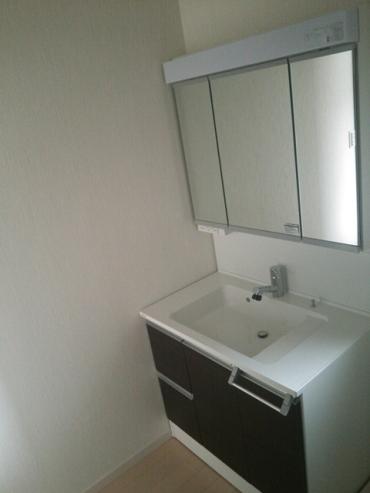 Wash basin, toilet. In construction cases