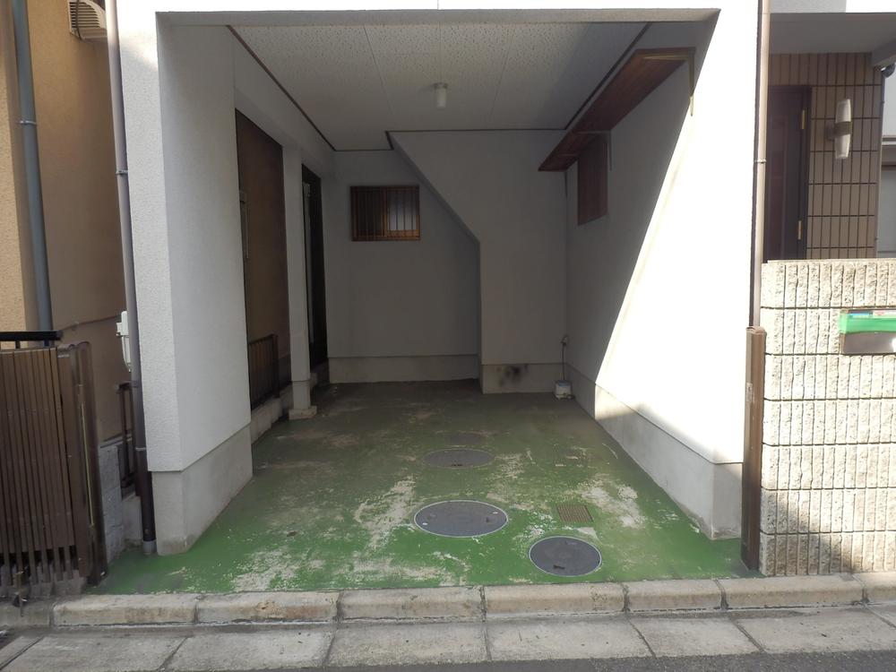 Parking lot. Parking space