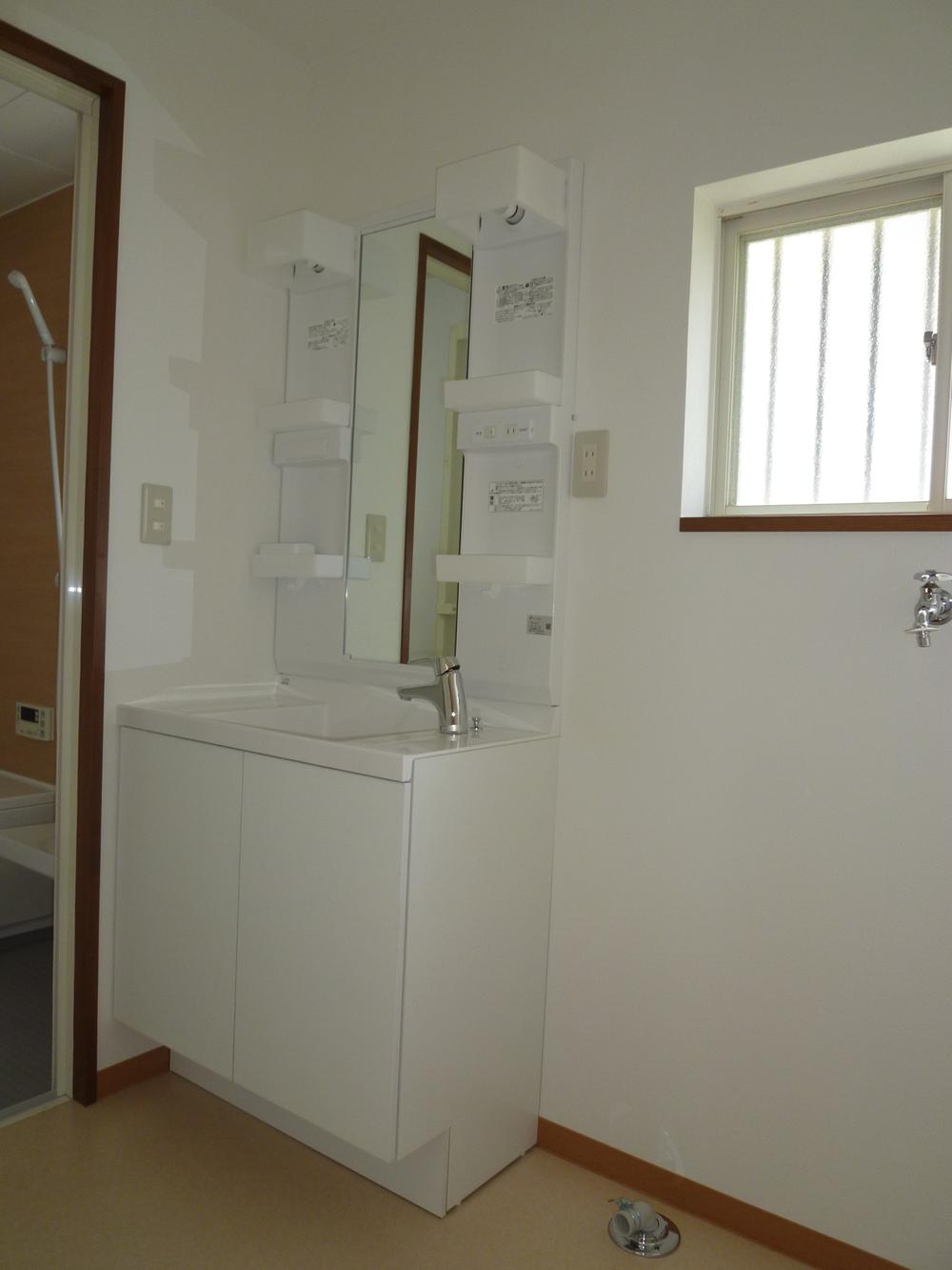 Wash basin, toilet. Wash basin is already replaced with a new one You can also set up in the room washing machine. 