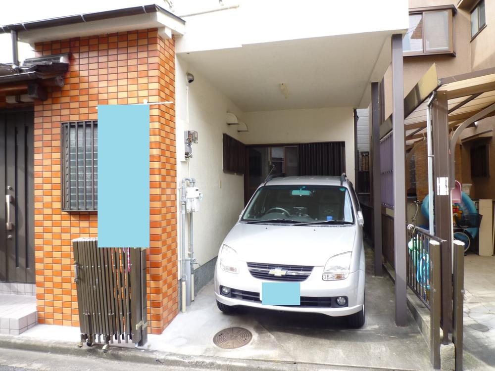 Parking lot. Inner parking