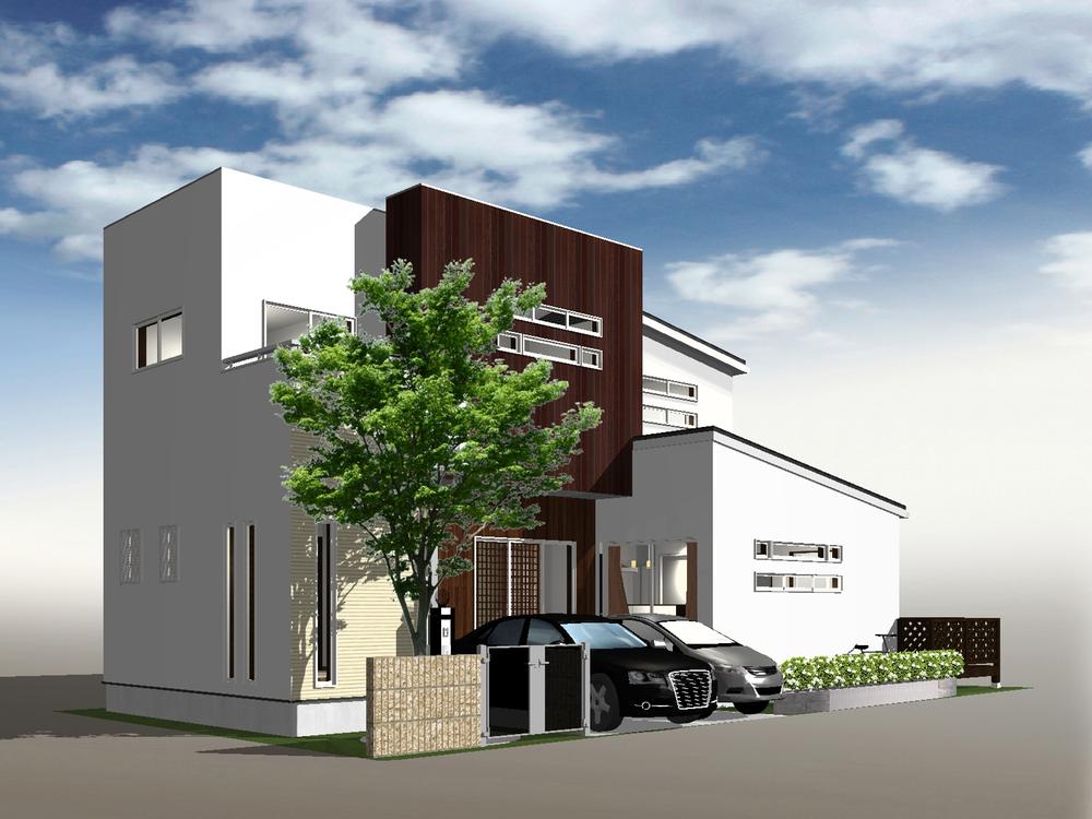 Building plan example (Perth ・ Introspection). Building plan example (No. 1 place) building set price 30,800,000 yen ■ Natural Hen ■