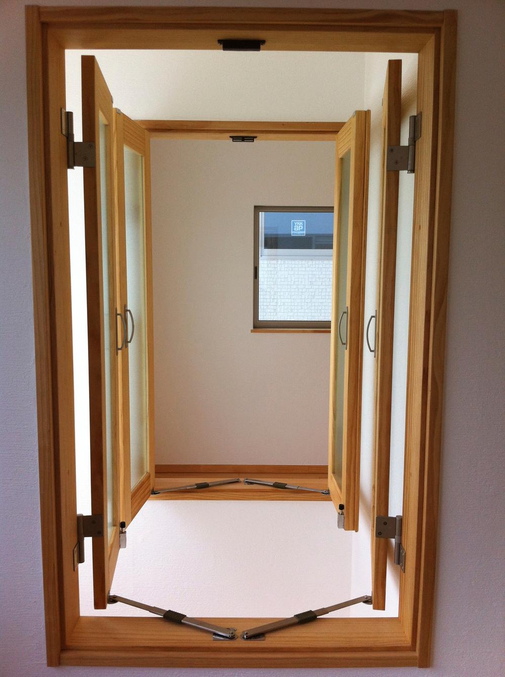 Building plan example (introspection photo). (Model house introspection)