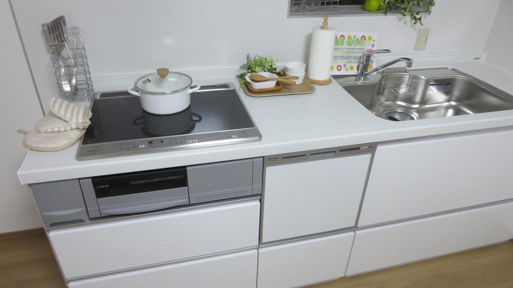 Kitchen. It is IH type cooking heater. 