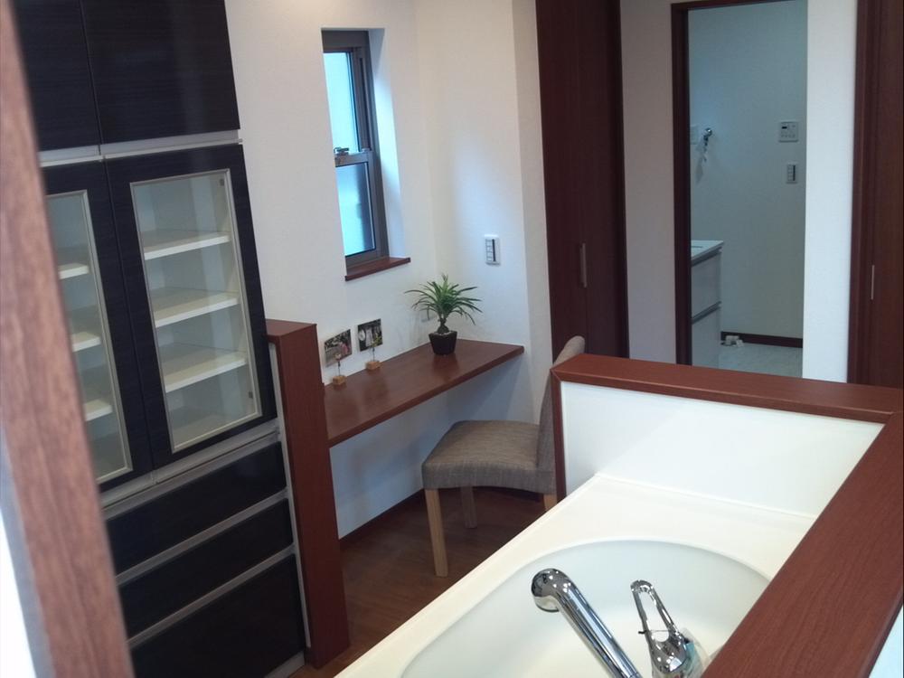 Kitchen. Local model house