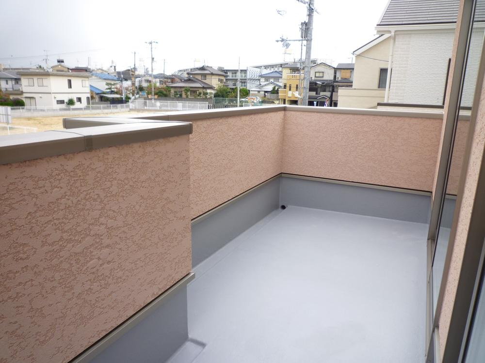 Balcony. South-facing sunny balcony