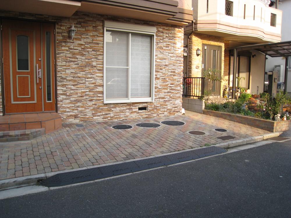 Parking lot. Parking space