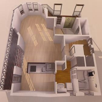 Building plan example (Perth ・ Introspection). Building plan example , Meeting by the cutting-edge 3D Perth.