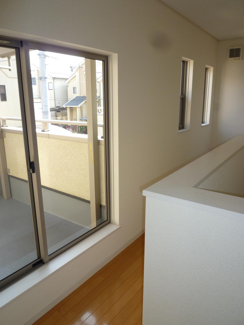 Non-living room. Full of a sense of liberty balcony