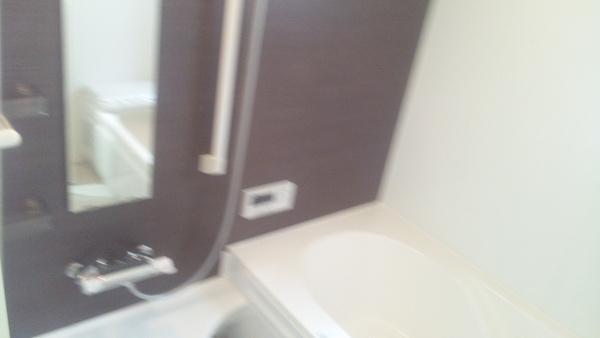 Bathroom. Spacious bathroom that can be bathing with children