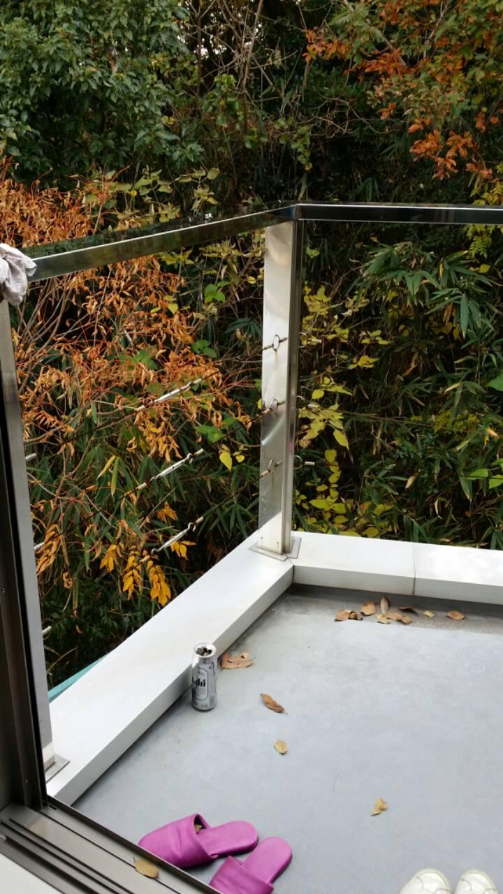 Balcony. Spacious balcony