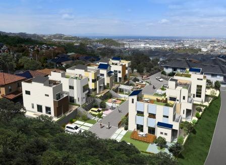 Cityscape Rendering. All 10 compartments. Local complete image Perth.