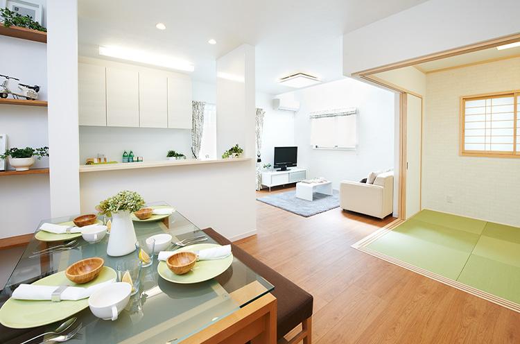 Same specifications photos (living). Skylit Bright living room. (Local model house)