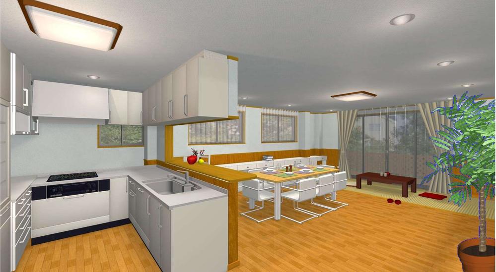 Kitchen. Construction image