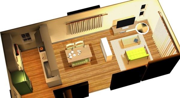 Living. Construction image