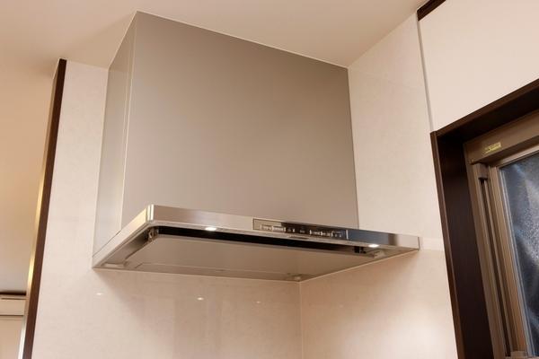 Kitchen. In ventilation fan of the kitchen also slim, cool.