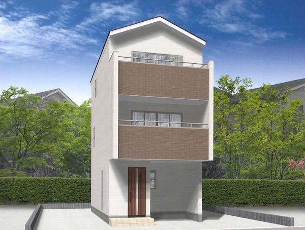 Rendering (appearance). Neat appearance. It will fit in this town.