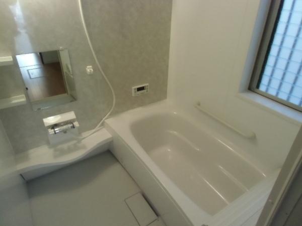 Bathroom. Cold day and with a convenient bathroom dryer also on a rainy day