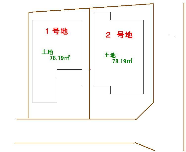 Local photos, including front road. It is clean in the corner lot of the south west 4m × 4m.