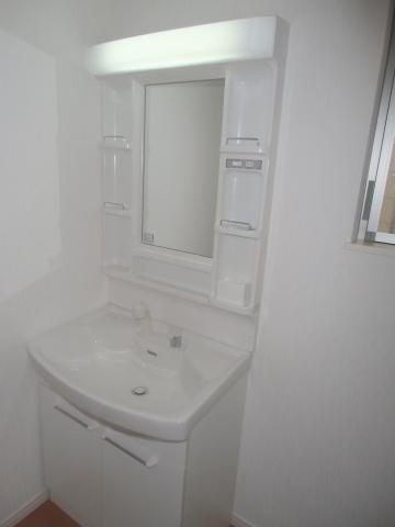 Wash basin, toilet. Shampoo dresser