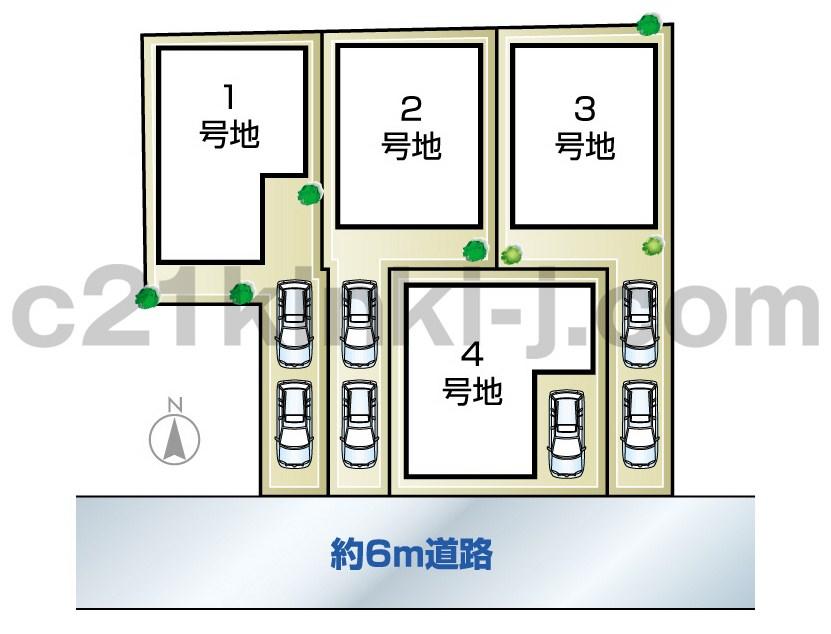 The entire compartment Figure. All four House! Facing south!