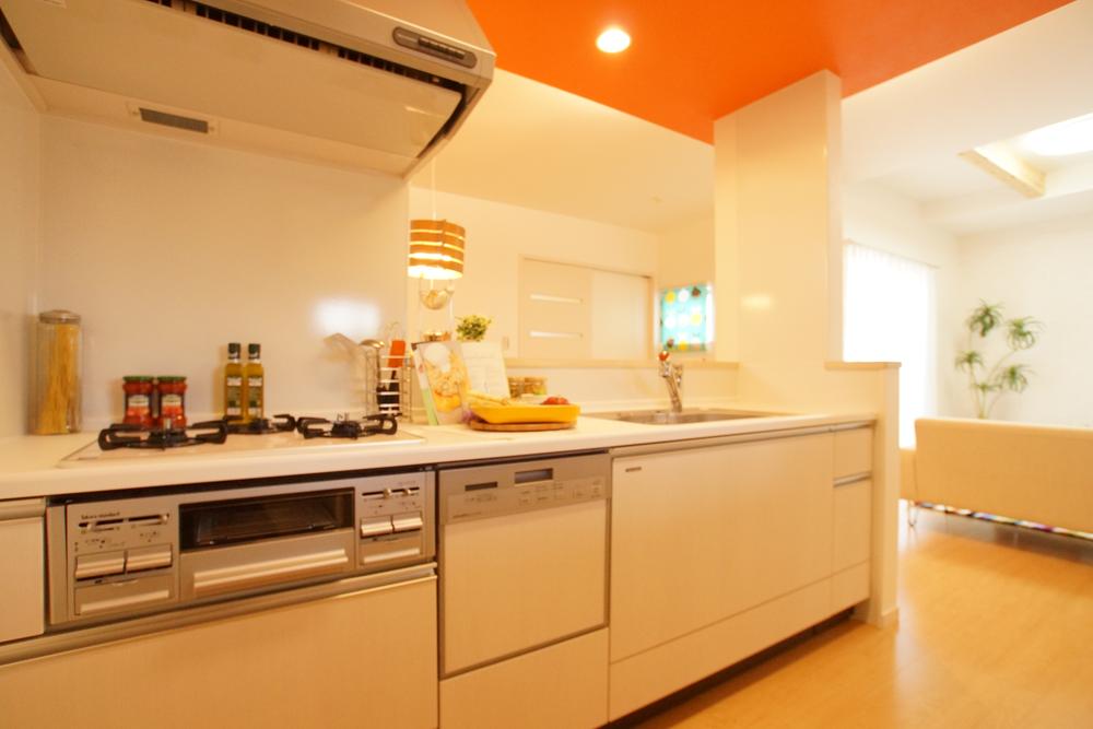 Kitchen. No. 4 place <model house> kitchen (January 2013) Shooting