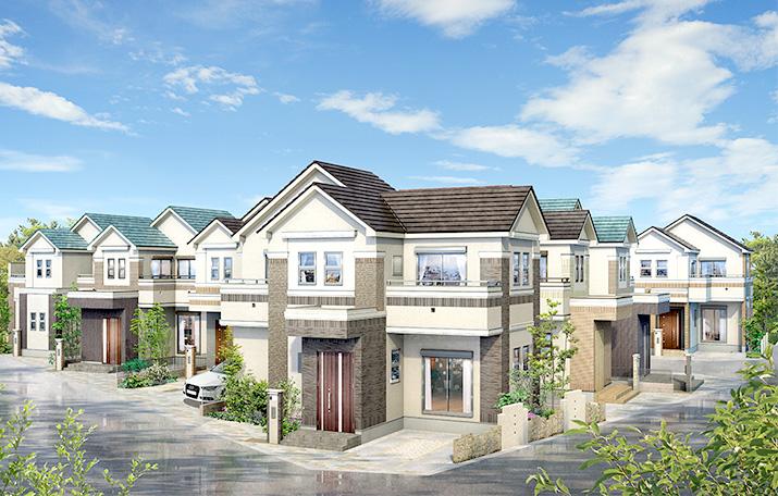 Rendering (appearance). Cityscape Rendering