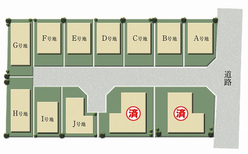The entire compartment Figure. In organized compartment, It is neat streets.