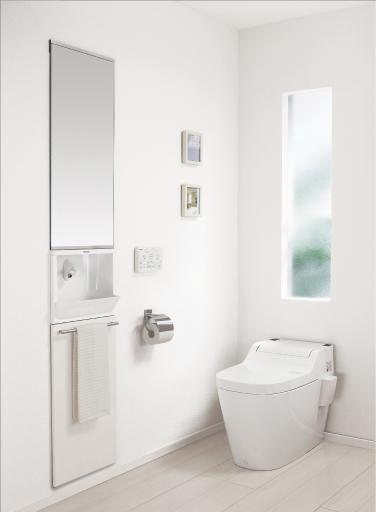 Toilet. Tankless toilet will feel a neat clean and clear