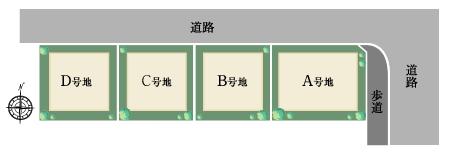 Compartment figure. 25,800,000 yen, 3LDK, Land area 69.84 sq m , Building area 77.99 sq m compartment view