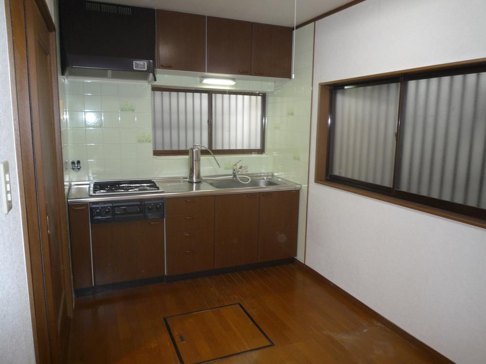 Kitchen. Also it comes with a water purifier.  With under-floor storage child