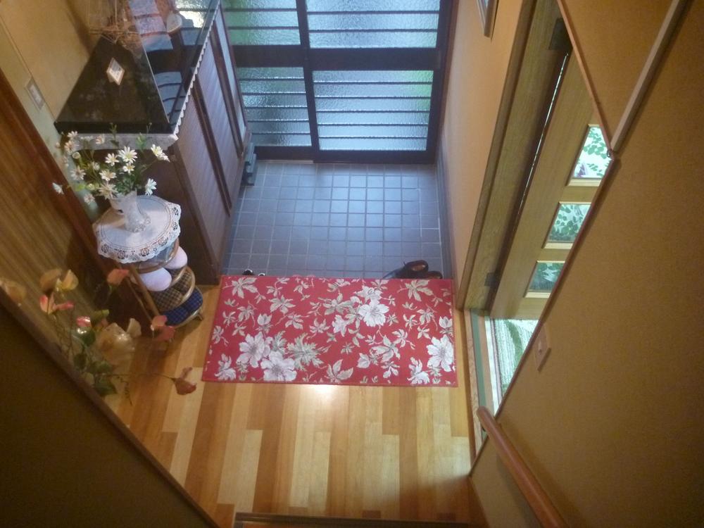 Entrance. It is the entrance from the stairs