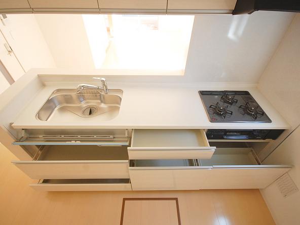 Kitchen. ease of use, Easy to clean the counter kitchen.  [Other construction site]