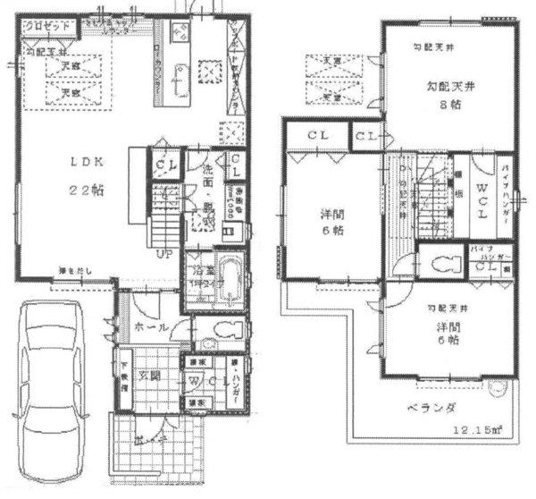 Floor plan. 34,800,000 yen, 4LDK, Land area 102.66 sq m , Building area 102.66 sq m
