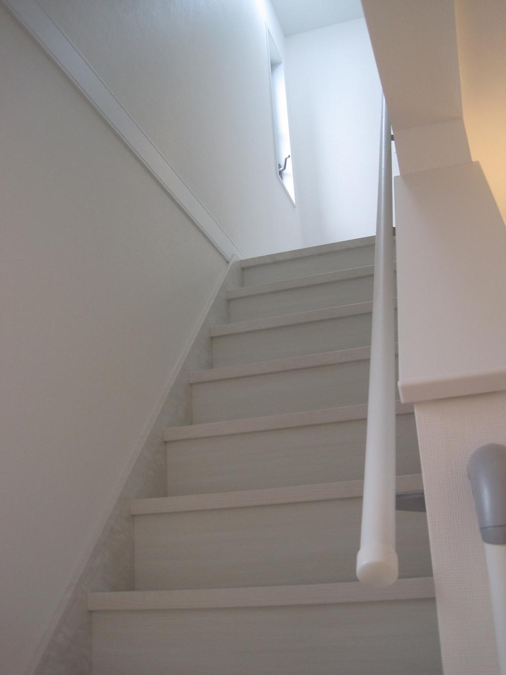 Model house photo. Stairs is also so bright!